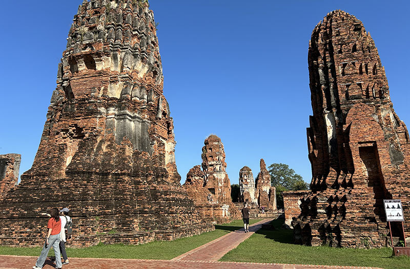Ayutthaya on foot