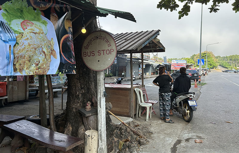 Bus stop to Hellfire Pass
