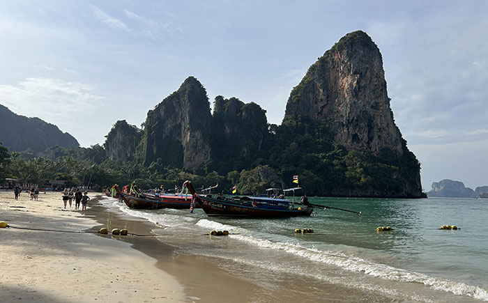 Long Tail Boat on Railay