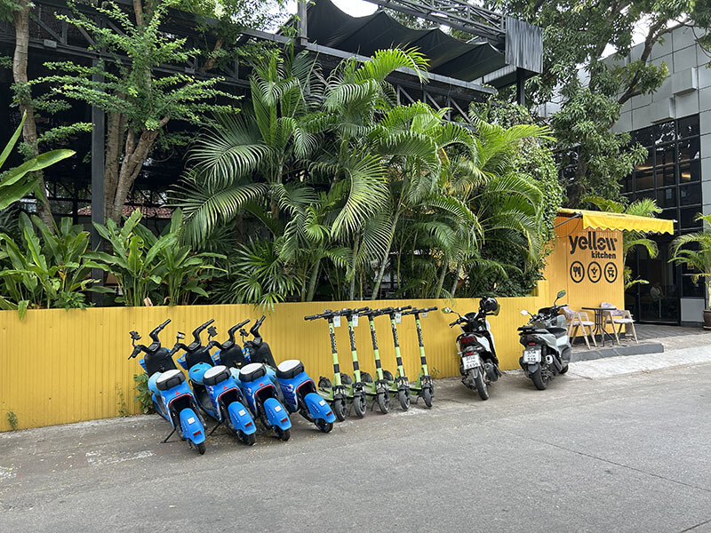 Renting motobike in Chiang Mai