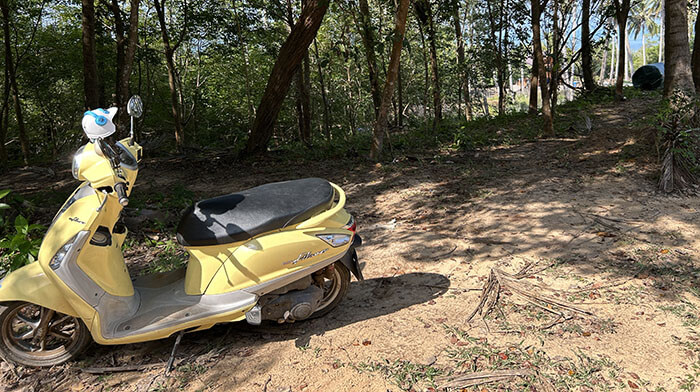 My Scooter on Koh yao Noi