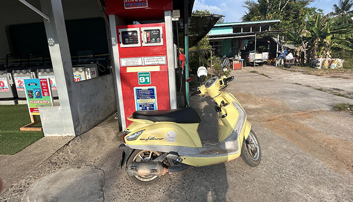 My scooter on Koh Yao Yai