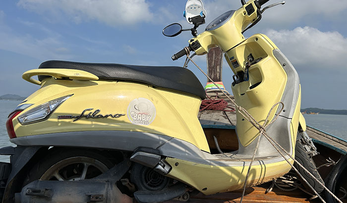 Long tail boat from Yao Yai to Yao Noi