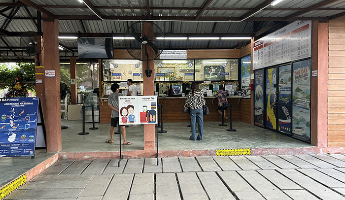 Thong Sala Pier on Koh Phangan