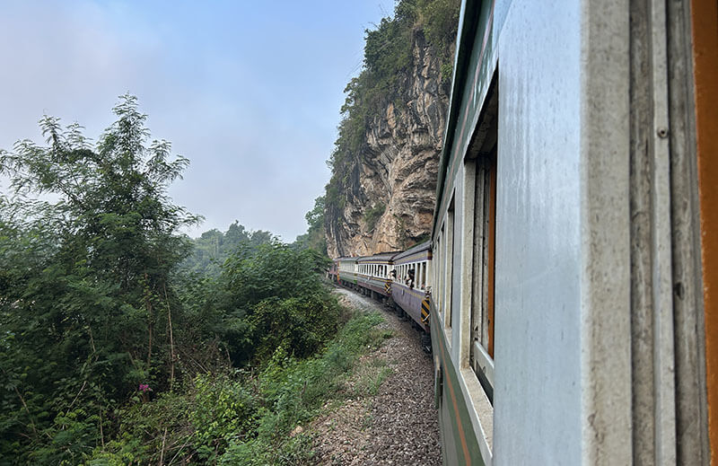 Kanchanaburi to Nam Tok Train