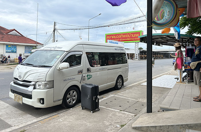 van from Ban Phe to Koh Chang Pier