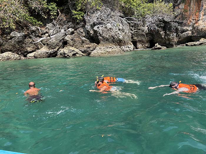 Snorkeling at Koh Pak Ka