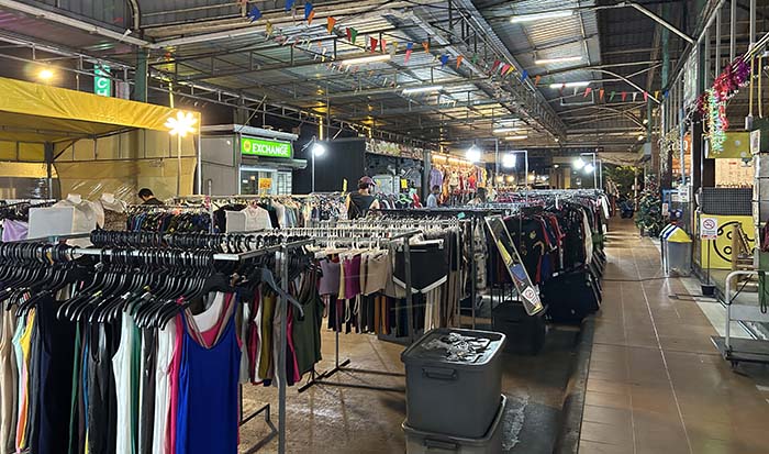 Clothes shops at Phangan Food Court