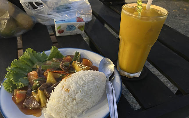 Dinner at Fisherman Hut