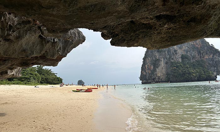 Hidden Beach at Phra Nang Beach