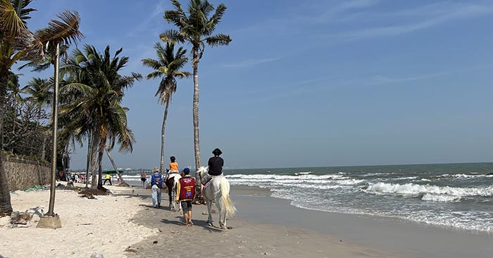 Horse ride on Hua Hin Beach
