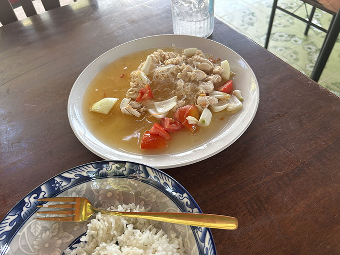 Lunch at Dang restaurant