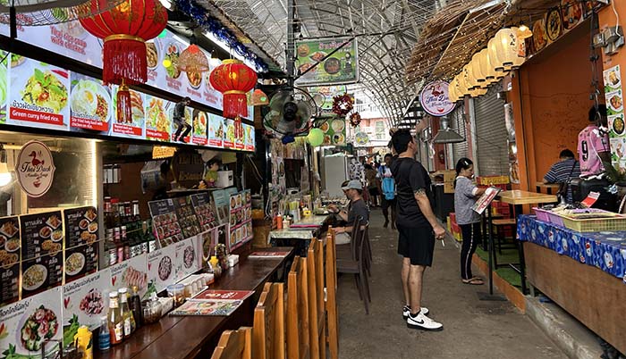 My lunch at Phi Phi food market