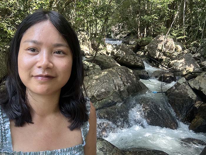 Me at Khao Raa Waterfall