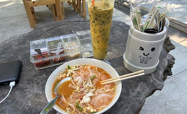 My lunch at Chaiyo Restaurant