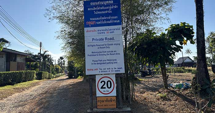 phat to Ao Tapphao Beach from Sea Far Resort