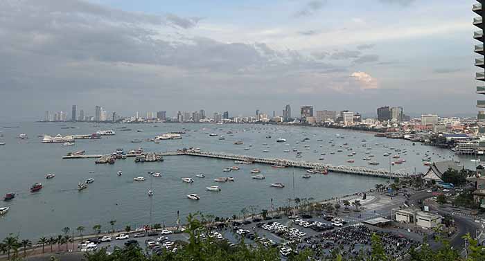 viewpoint near Pattaya City sign