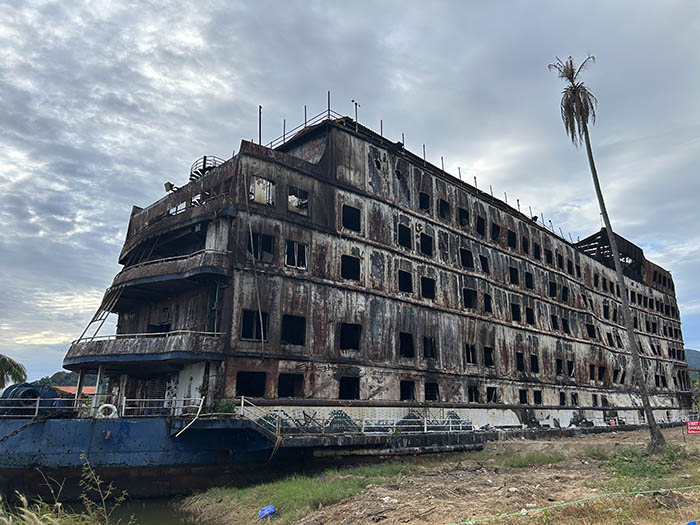 The Galaxy Ghost Ship