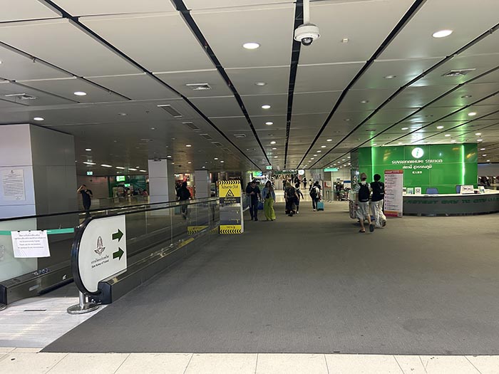 B floor Bangkok Airport