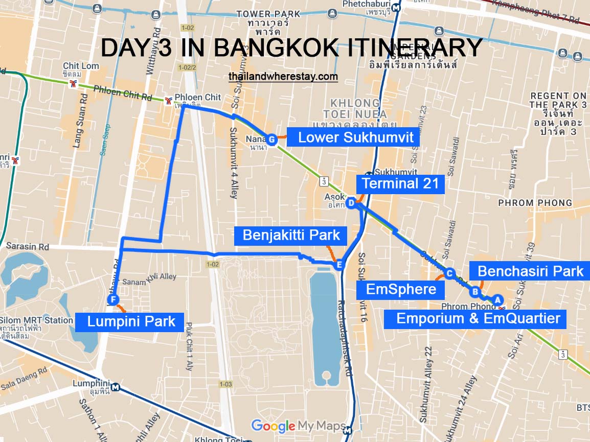 Day 3 in Bangkok Itinerary