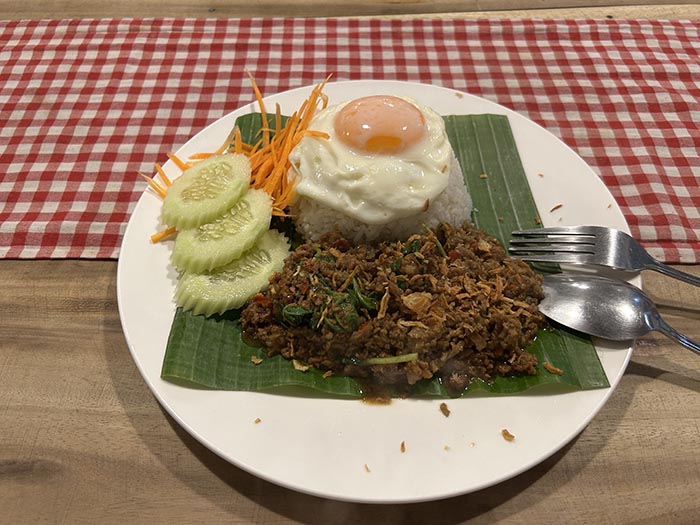 My Dinner in Pratunam