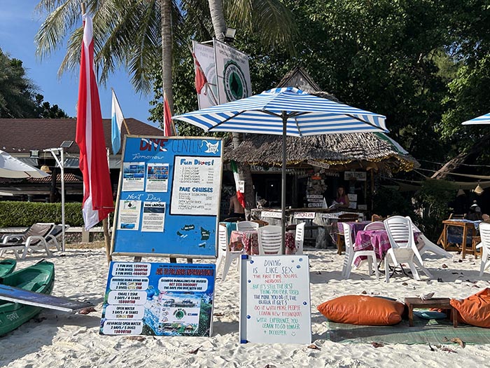 Diving center Pattaya Beach