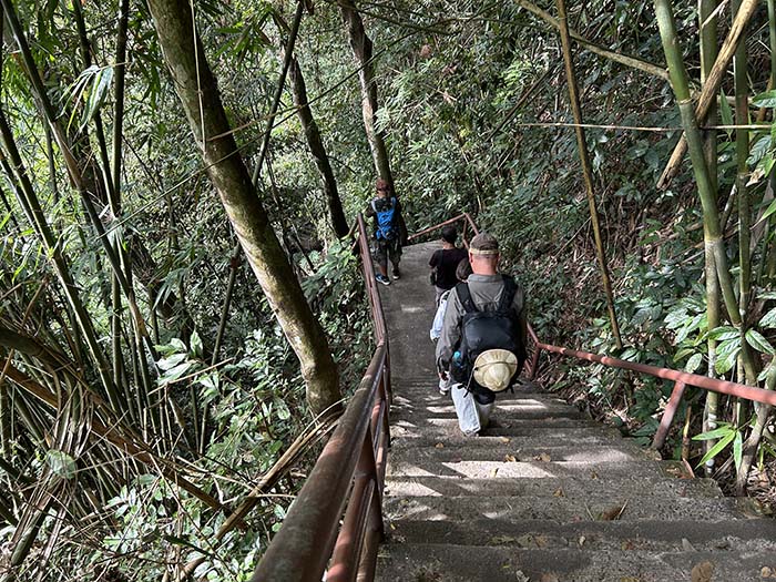 trail to Haew Narok Waterfall