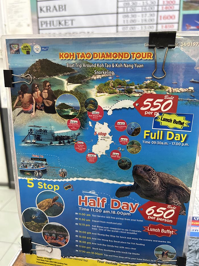 Island Hopping Koh Tao