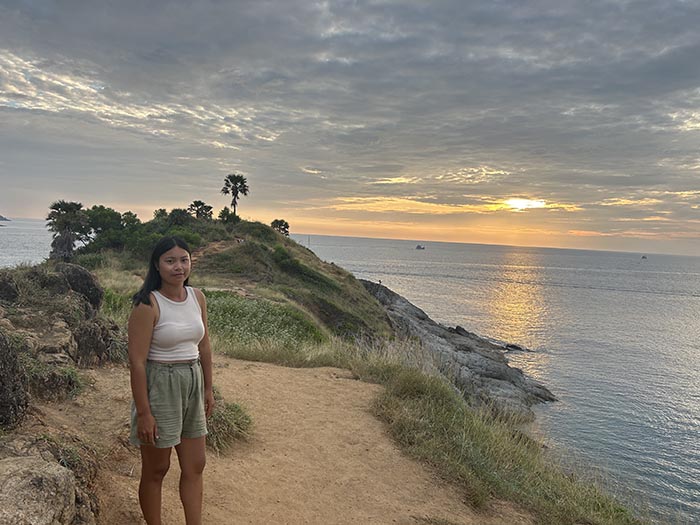 me at Phromthep Cape