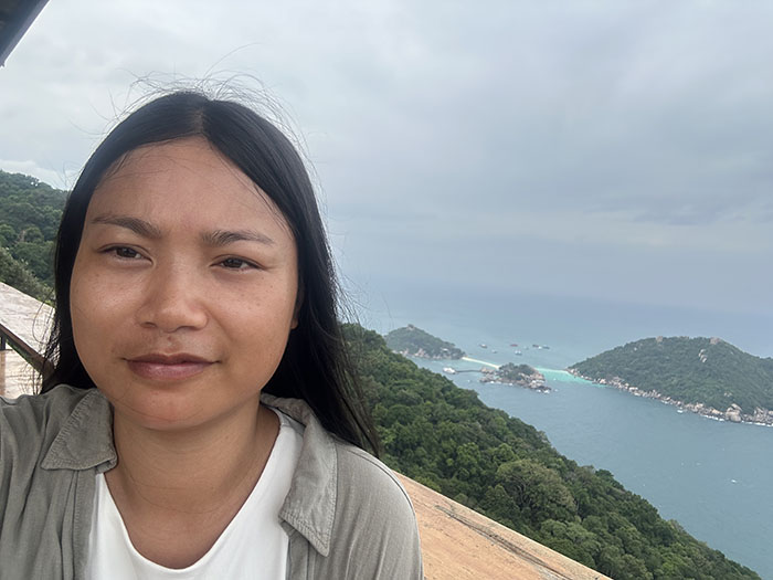 me at Grape Viewpoint Koh Tao