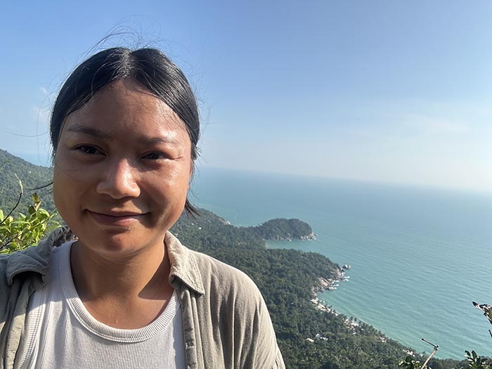 Me at Haad Rin Viewpoint Phangan