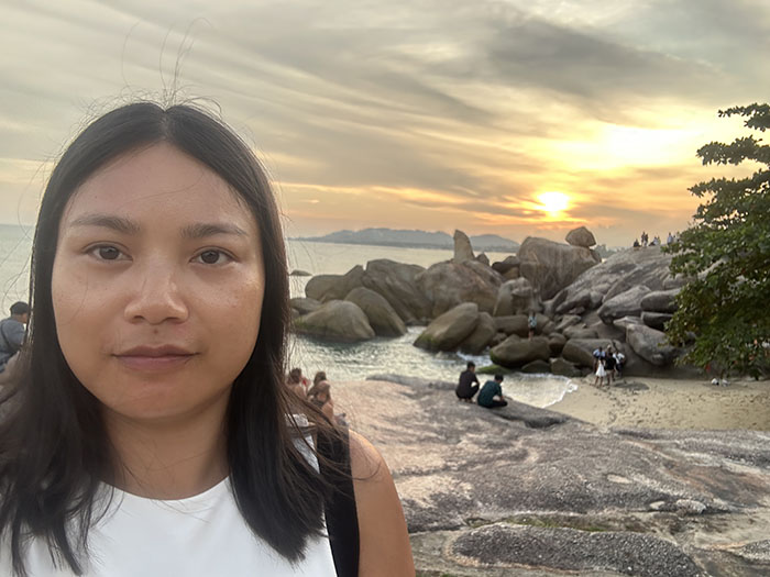 Me at Hin Ta Hin Yai Samui