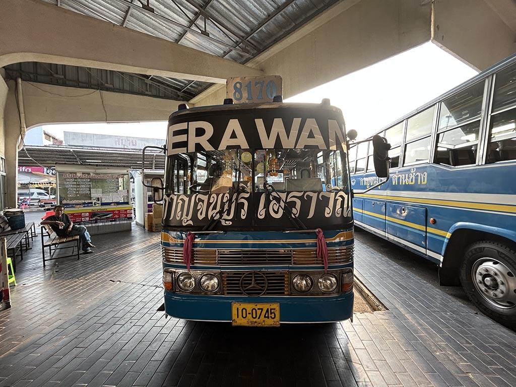 Bus 8170 Kanchanaburi Station