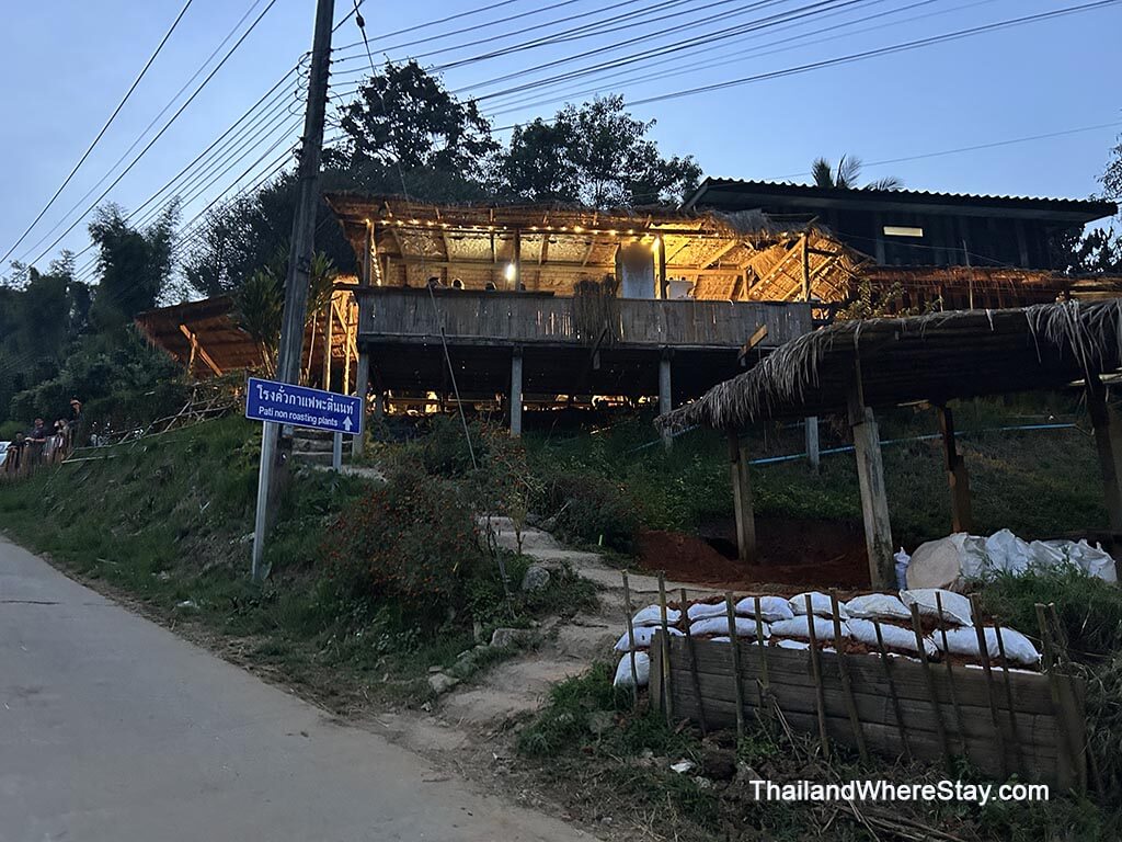 roaster coffee at Mae Klang Luang Village