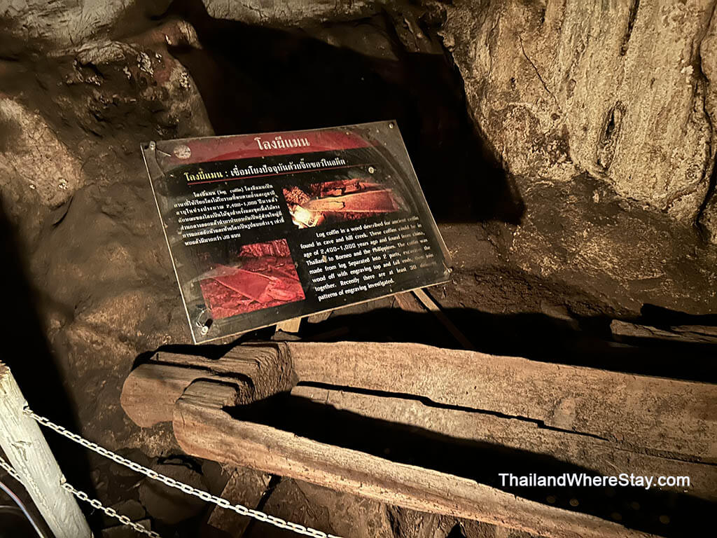 Old Coffins Nam Lod Cave