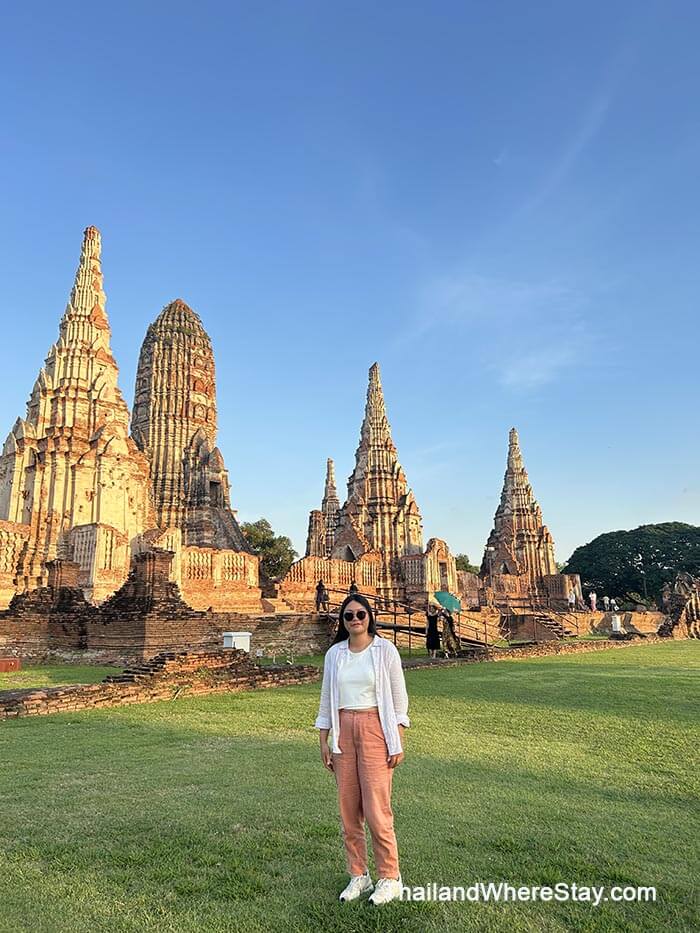 Me at Wat Chaiwathanaram