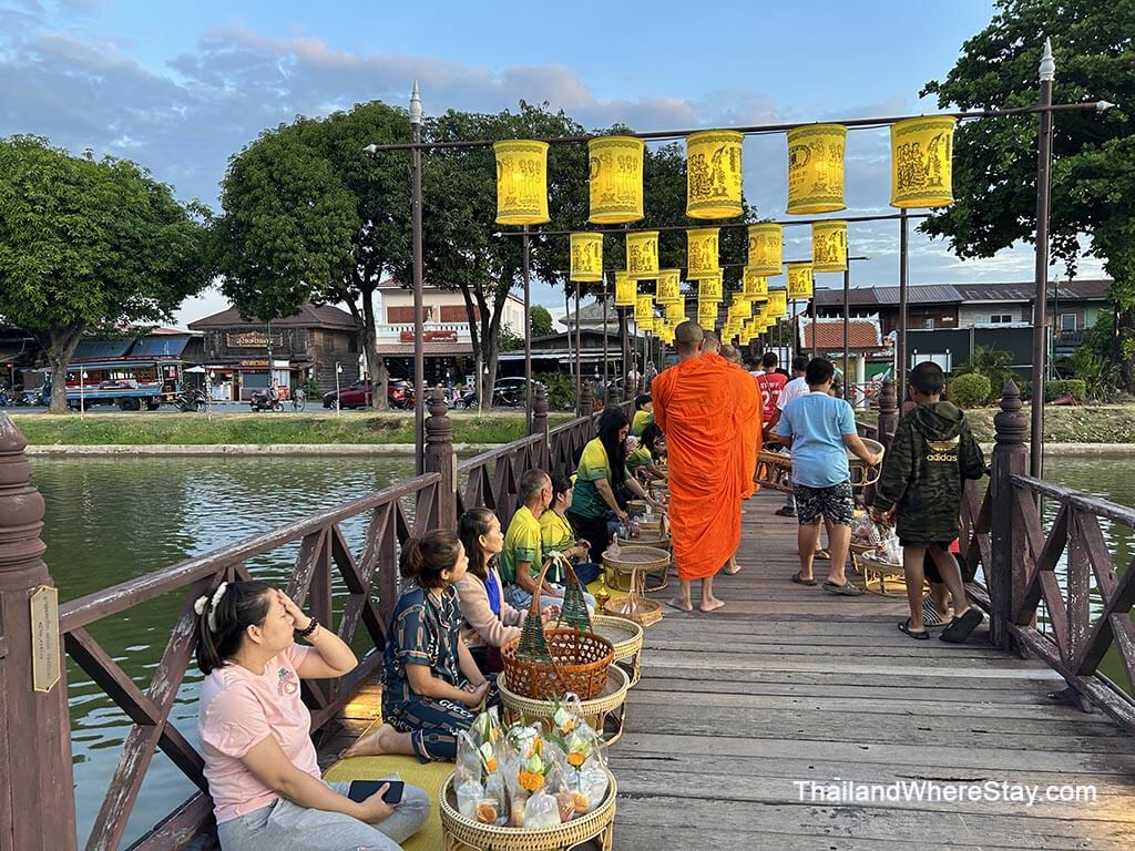 Monks passed my area