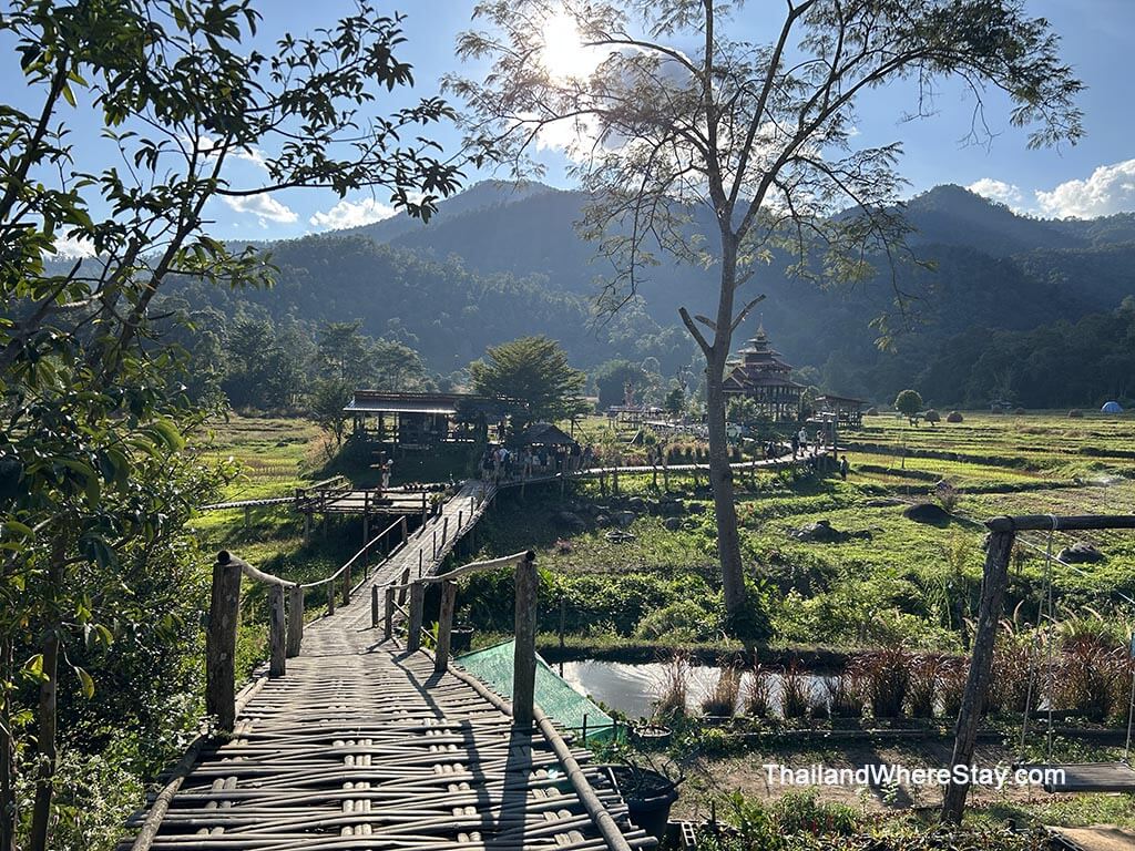 Pai Bamboo Bridge
