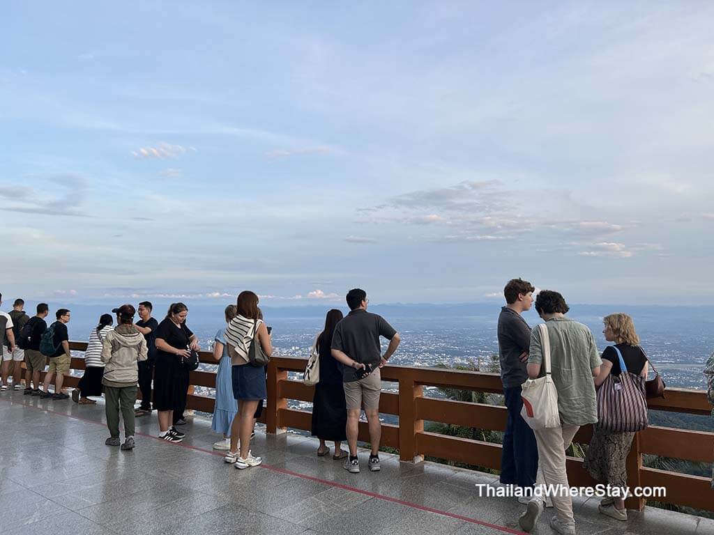 Viewpoint at Wat Phra That Doi Suthep
