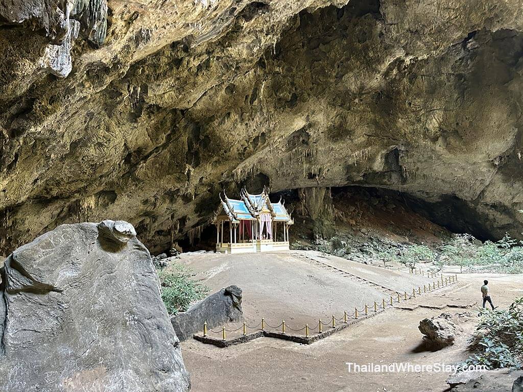 the Royal Pavilion in Phraya Nakhon Cave