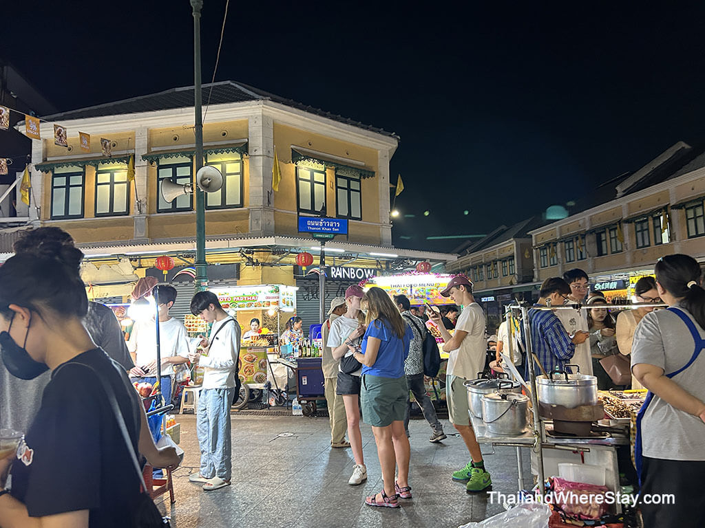 street food stalls Khao San Road