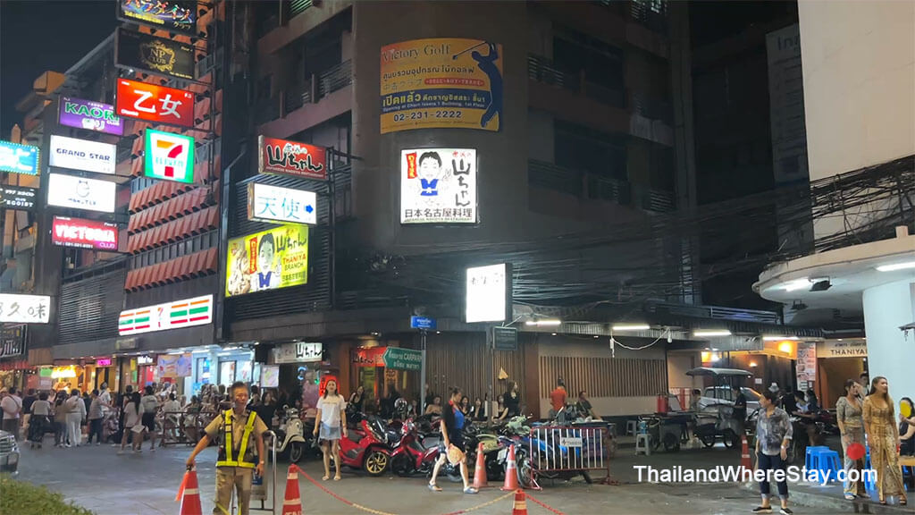 Little Tokyo at night