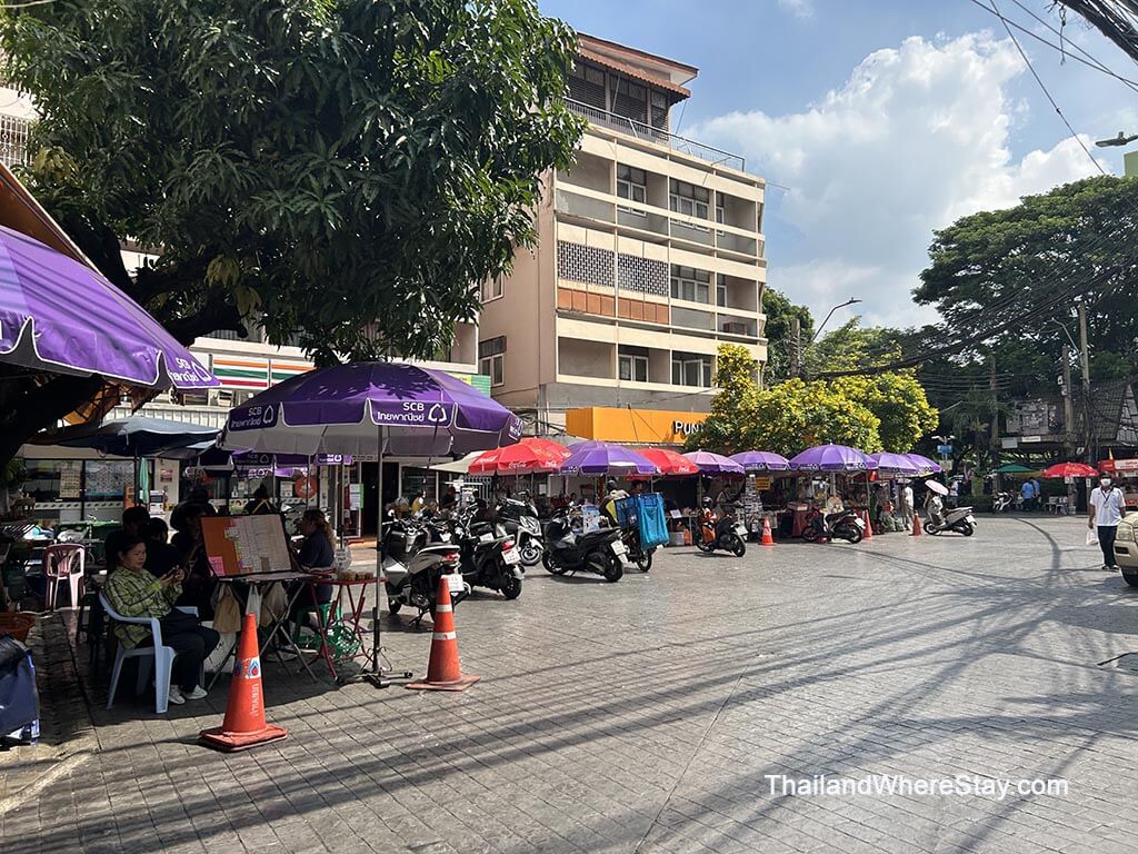 local area in Chinatown