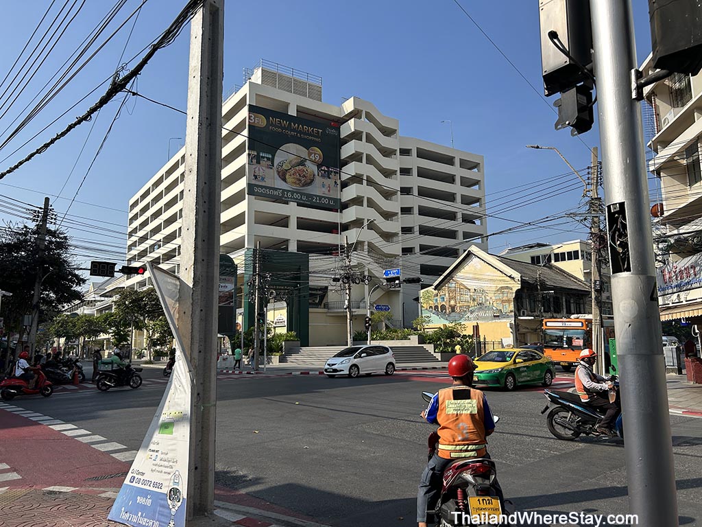 motobike taxi in the old town