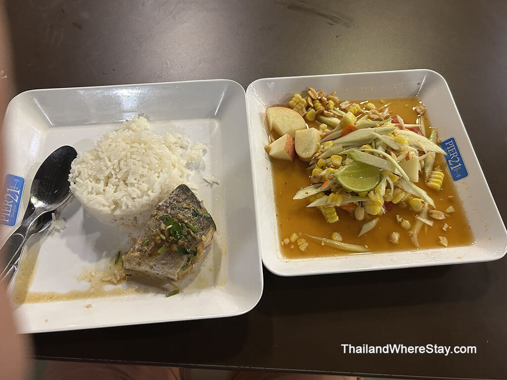 My meal at Terminal 21