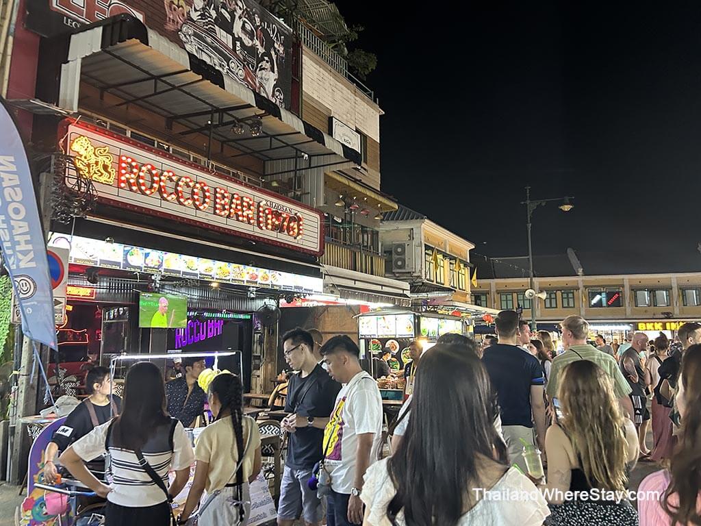nightlife on KHao San Road