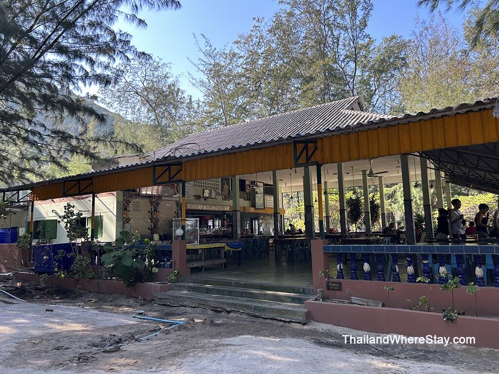 restaurant at Laem Sala Beach