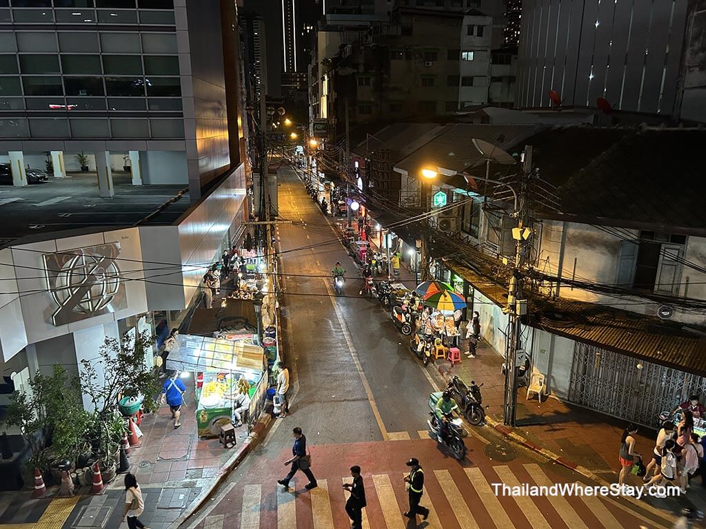 silom in the evening