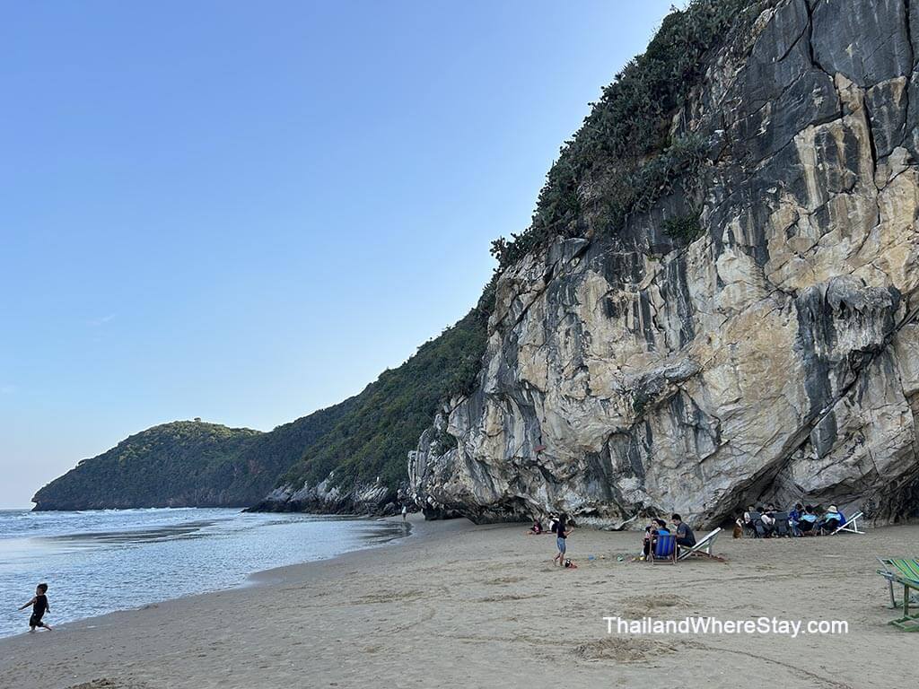 The Beach and Skull Mountain