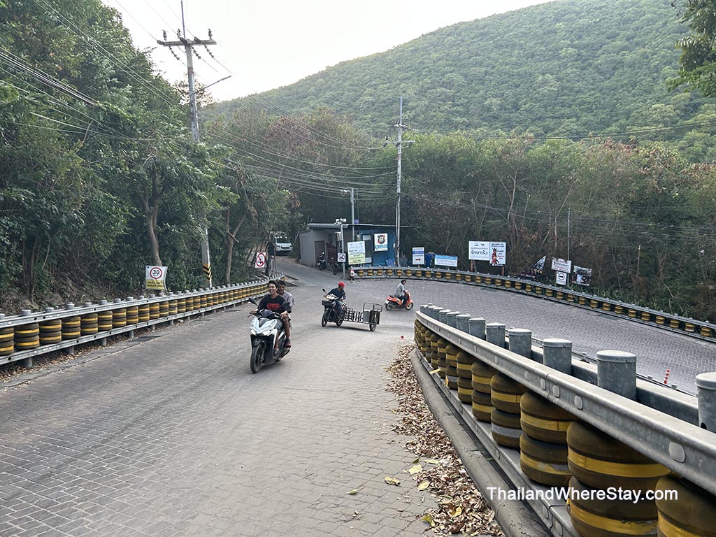 Hilly Road on Koh Larn